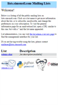 Mobile Screenshot of lists.simonstl.com